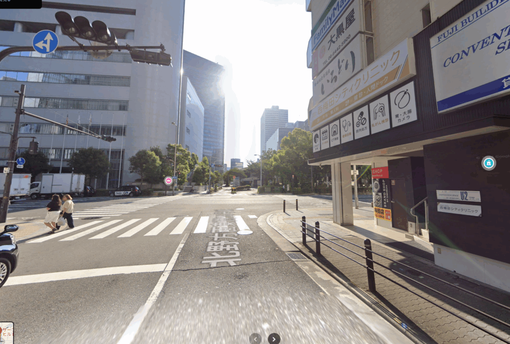サーブコープ外の景色